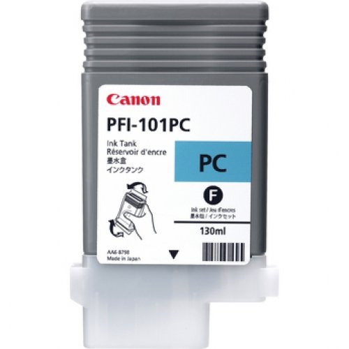 CANON - CARTUCHO INKJET PFI-101PC IPF5000/6000 CIAN FOTO 130 ML. () (Ref.0887B001AA)