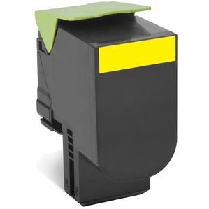 LEXMARK - Toner Laser ORIGINALES 802HY Amarillo Para CX510 y 410 3000 paginas (Ref.80C2HY0)