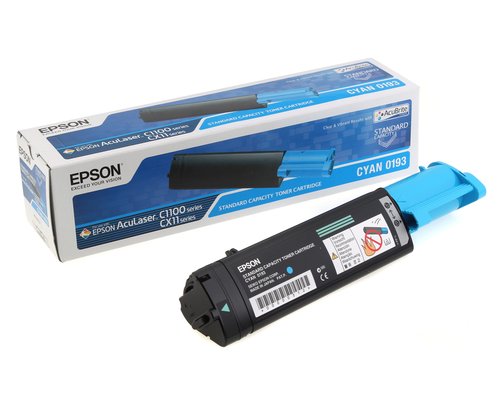 EPSON - Toner Laser ORIGINALES 0193 Cyan 1.500pg (Ref.C13S050193)