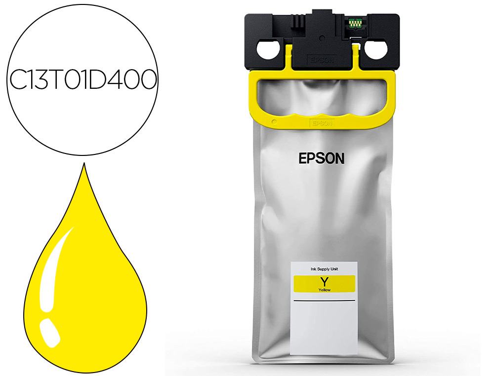 EPSON - Ink-jet workforce pro wf-c529r / c579r amarillo xxl ink 20k (Ref. C13T01D400)