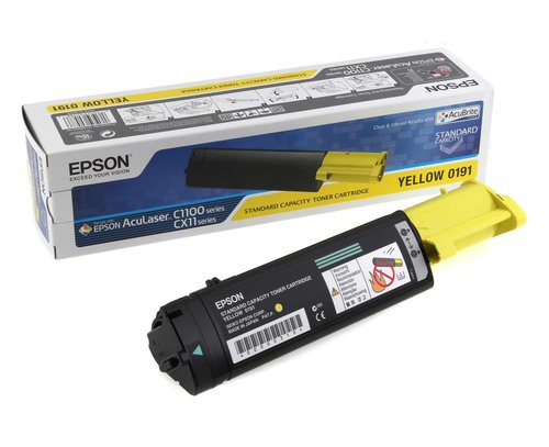 EPSON - Toner Laser ORIGINALES C1100/CX11 Amarillo (Ref.C13S050191)