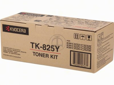 KYOCERA MITA - Toner Laser ORIGINALES TK825Y AMARILLO 7K (Ref.1T02FZAEU0)