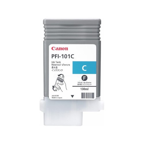 CANON - CARTUCHO INKJET PFI-101C IPF5000/6000 CIAN 130 ML. () (Ref.0884B001AA)