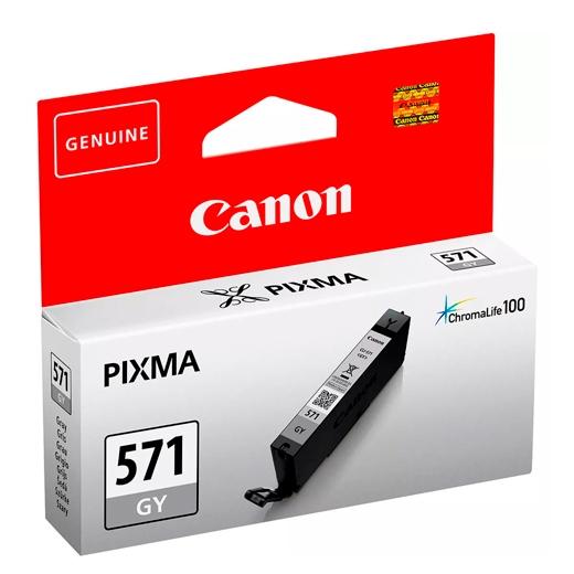 CANON - Cartuchos ORIGINALES Inyección De Tinta CLI-571 GY (Ref.0389C001)
