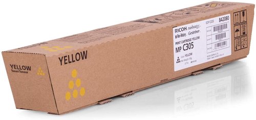 RICOH - Toner Laser ORIGINALES Amarillo MP/C305 4000 paginas 841597 (Ref.842080)