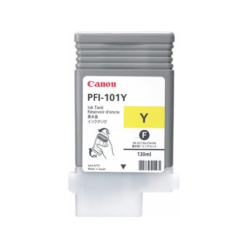 CANON - CARTUCHO INKJET PFI-101Y IPF5000/6000 AMARILLO 130 ML. () (Ref.0886B001AA)