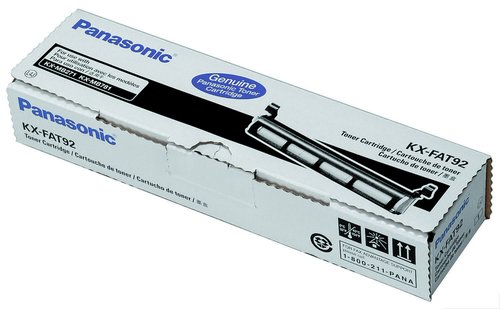 PANASONIC - Toner Laser ORIGINALES Negro Para KX-MB271/781 2.000pg (Ref.KX-FAT92X)