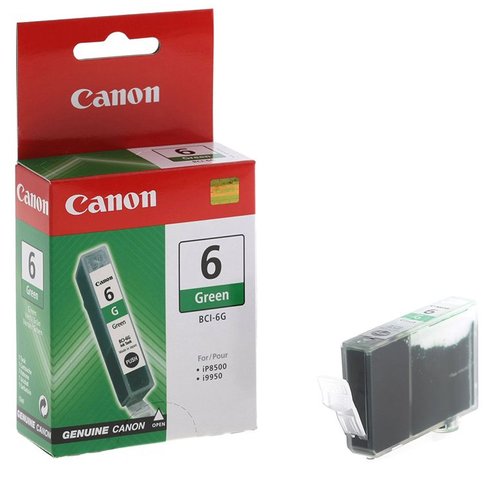 CANON - Cartuchos ORIGINALES Inyección De Tinta BCI-6G Verde AA (Ref.9473A002)