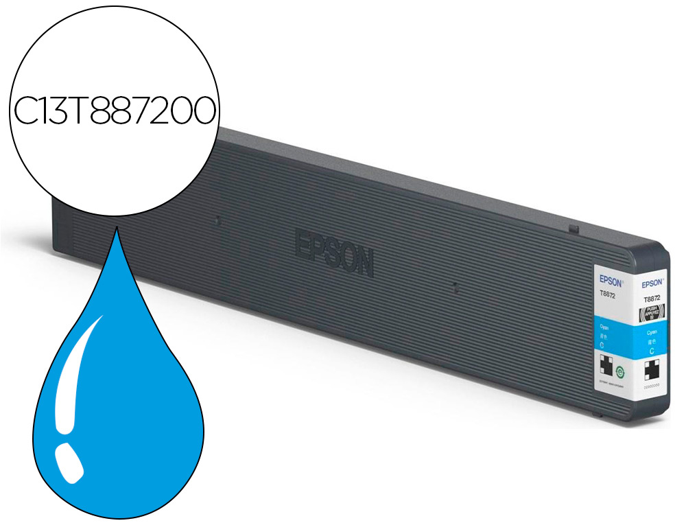 EPSON - Ink-jet workforce enterprise wf-c17590 cian (Ref. C13T887200)