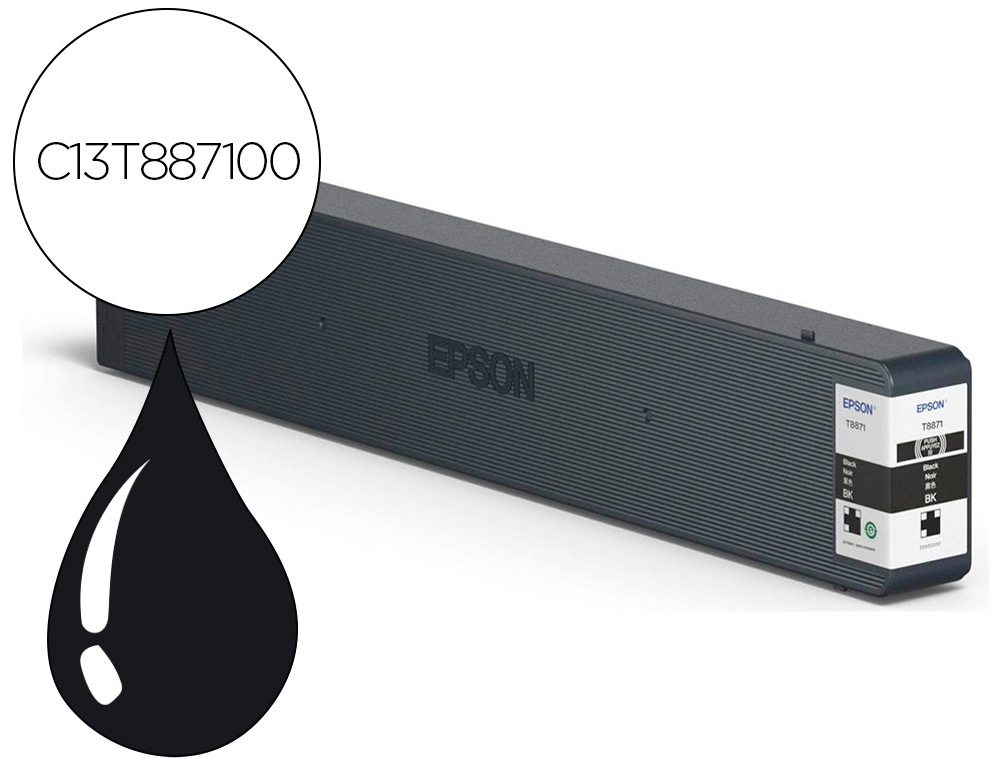 EPSON - Ink-jet workforce enterprise wf-c17590 negro (Ref. C13T887100)