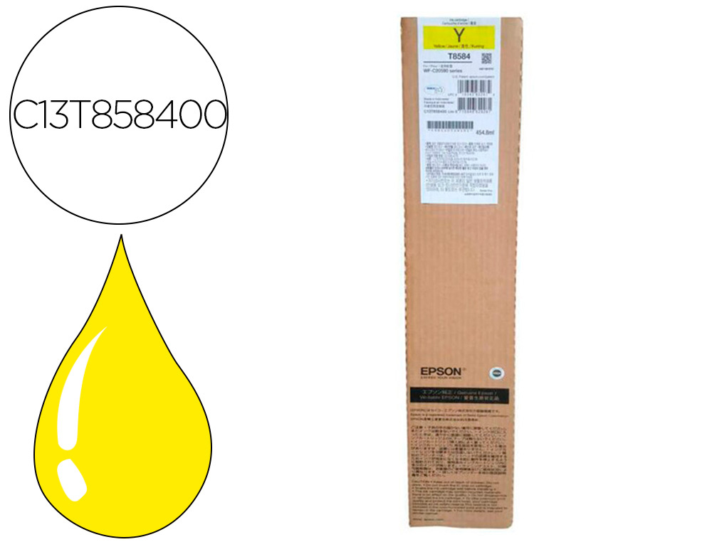 EPSON - Ink-jet workforce enterprise wf-c20590 amarillo (Ref. C13T858400)