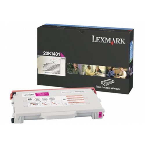 LEXMARK - Toner Laser ORIGINALES Magenta Para C510 6600 paginas (Ref.20K1401)
