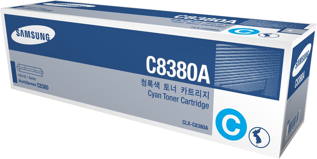 SAMSUNG - Toner Laser ORIGINALES C8380A Cyan (Ref.CLX-C8380A/ELS)