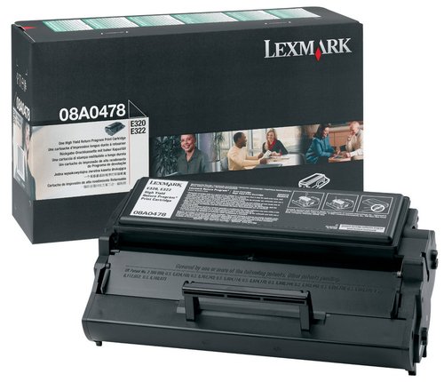 LEXMARK - Toner Laser ORIGINALES Negro (Ref.08A0478)