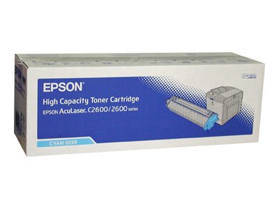EPSON - Toner Laser ORIGINALES S050228 Cyan Para AL-C2600 5000 paginas (Ref.C13S050228)