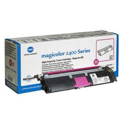 KONICA MINOLTA - Toner Laser ORIGINALES Magenta Magicolor 2400/2500 4,500 paginas (Ref.A00W232)