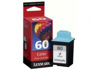 LEXMARK - Cartuchos ORIGINALES Inyección de Tinta 60 Tricolor (Ref.17G0060E)