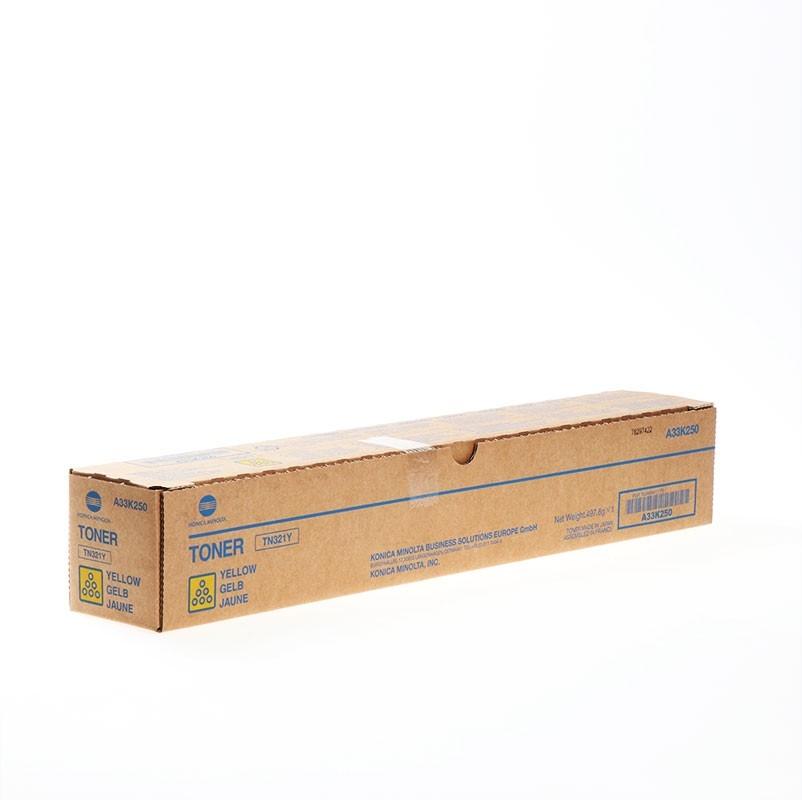 KONICA MINOLTA - Toner Laser ORIGINALES TN-321Y Amarillo (Ref.A33K250)