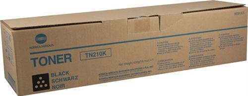 KONICA MINOLTA - TONER MINOLTA-QMS TN210K BIZHUB C250/C250P/C252 NEGRO 20.000 PÁG. (Ref.8938-509)