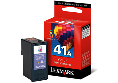 LEXMARK - Cartuchos ORIGINALES Inyección De Tinta 41A Tricolor (Ref.18Y0341E)