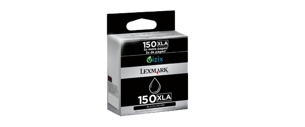 LEXMARK - Cartuchos ORIGINALES Inyección De Tinta 150XLA Negro (Ref.14N1636)