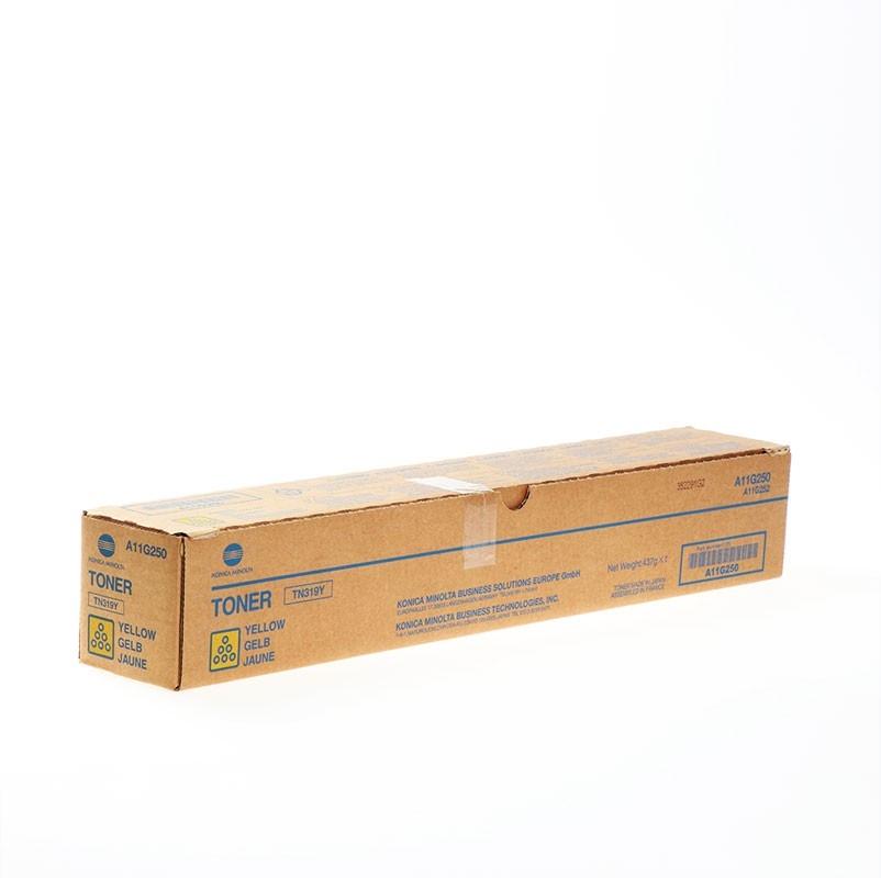 KONICA MINOLTA - Toner Laser ORIGINALES TN-319Y Amarillo (Ref.A11G250)