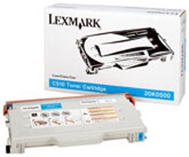 LEXMARK - Toner Laser ORIGINALES C510 Cyan (Ref.20K0500)