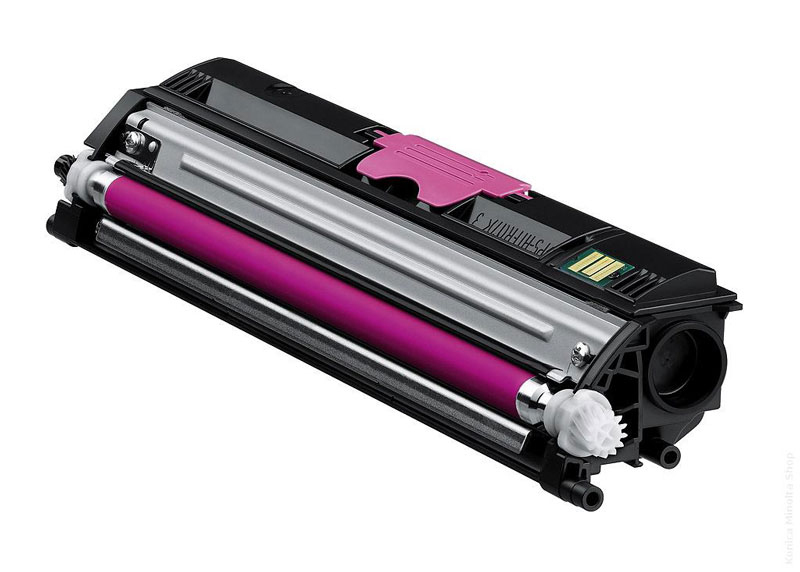 KONICA MINOLTA - Toner Laser ORIGINALES Magenta Magicolor 1600 W/1650 2,500 paginas (Ref.A0V30CH)
