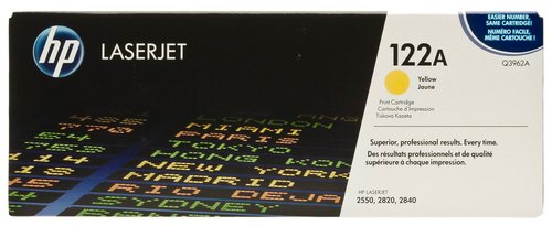 HP ( HEWLETT PACKARD ) - Toner Laser ORIGINALES 122A Amarillo (Ref.Q3962A)