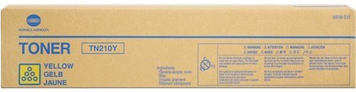 KONICA MINOLTA - TONER MINOLTA-QMS TN210Y BIZHUB C250/C250P/C252 AMARILLO 12.000 PÁG. (Ref.8938-510)