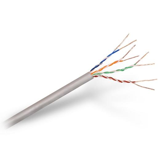 AISENS - BOBINA DE CABLE DE RED RJ45 CAT.5E UTP RÍGIDO AWG24 PARA INSTALACIÓN GRIS 305M (Ref.A133-0209)