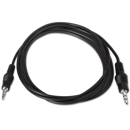 AISENS - CABLE AUDIO ESTÉREO JACK 3.5/M - JACK 3.5/M NEGRO 1,5M (Ref.A128-0142)