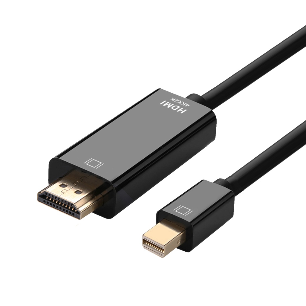 AISENS - CABLE CONVERSOR MINI DP A HDMI, MINI DP/M-HDMI/M, NEGRO, 3.0M (Ref.A125-0458)