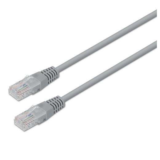 AISENS - CABLE DE RED LATIGUILLO RJ45 CAT.6 UTP AWG24, GRIS, 20M (Ref.A135-0236)