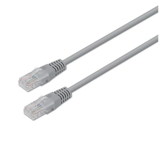 AISENS - CABLE DE RED LATIGUILLO RJ45 LSZH CAT.6 UTP AWG24, GRIS, 15M (Ref.A135-0272)