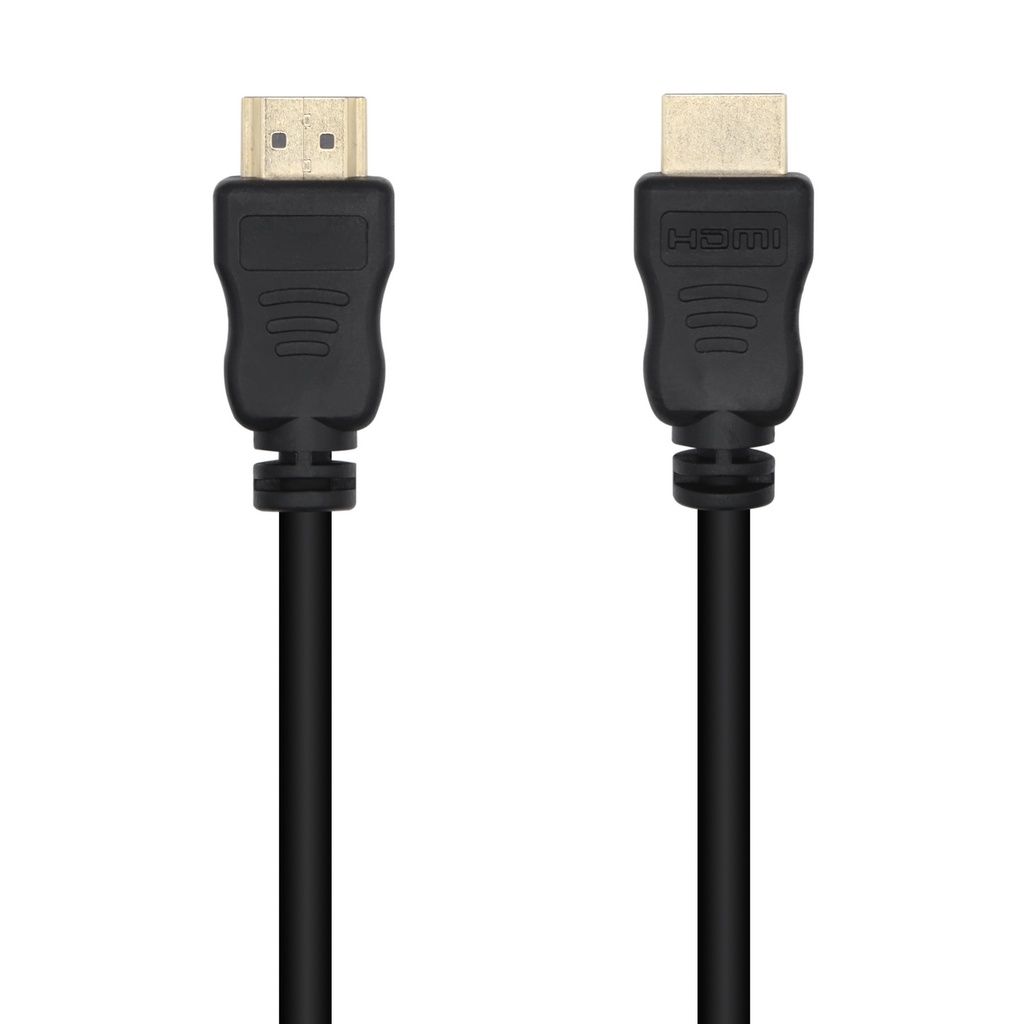 AISENS - CABLE HDMI V1.4 ALTA VELOCIDAD 14+1 CCS, A/M-A/M, NEGRO, 1.0M (Ref.A119-0528)