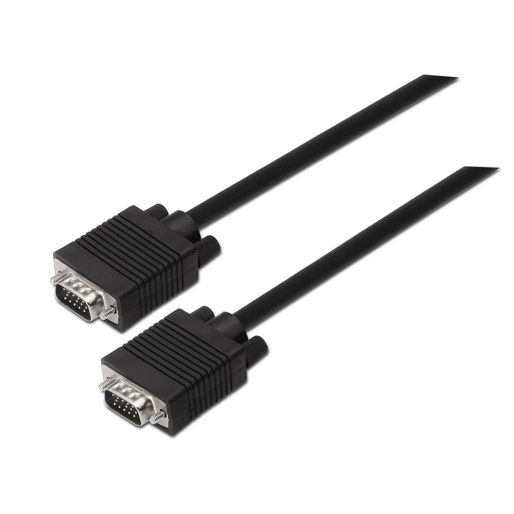 AISENS - CABLE SVGA, HDB15/M-HDB15/M, NEGRO, 3.0M (Ref.A113-0069)