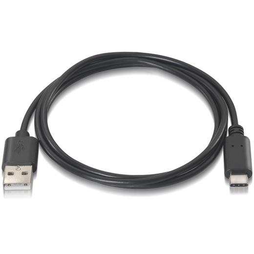 AISENS - CABLE USB 2.0 3A TIPO USB-C/M - A/M NEGRO 1,0M (Ref.A107-0051)