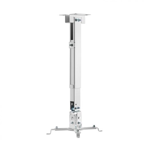 AISENS - SOPORTE UNIVERSAL ECO INCLINABLE Y EXTENSIBLE DE TECHO/PARED PARA PROYECTOR 20KG, BLANCO (Ref.CWP01TSE-049)