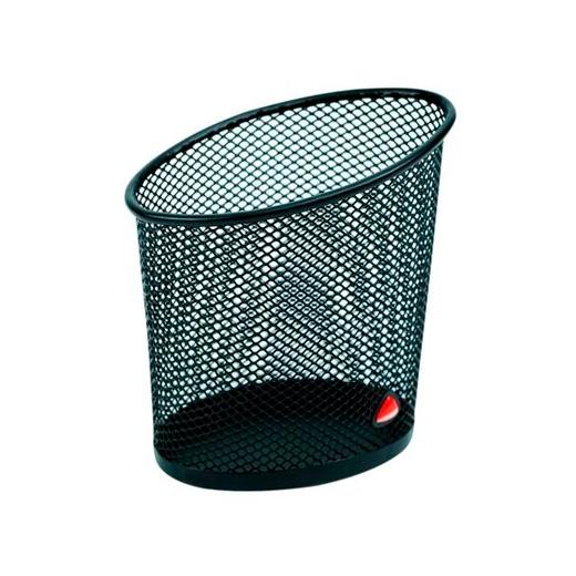 ALBA - ARCHIVO 2000 PORTALÁPICES DE REJILLA MESH GRAN CAPACIDAD 105X70X105 MM NEGRO (Ref.ALMESHCUP NE)