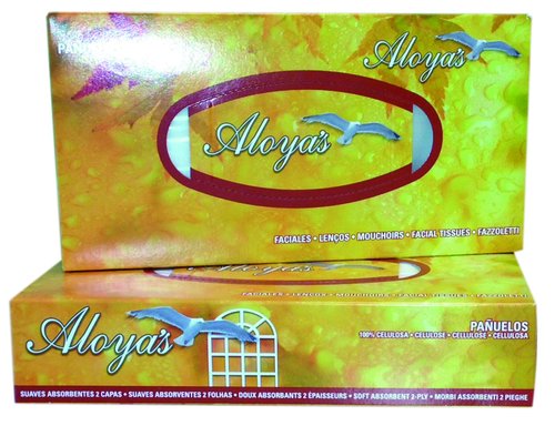 ALOYA´S - PAÑUELO PAPEL ALOYA S CAJA de 100 (Ref.C08003)