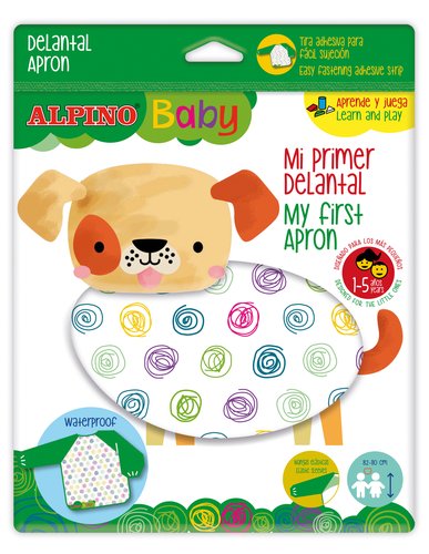 ALPINO - BABY MI PRIMER DELANTAL 1 A 5 AÑOS IMPERMEABLE (Ref.BA001050)