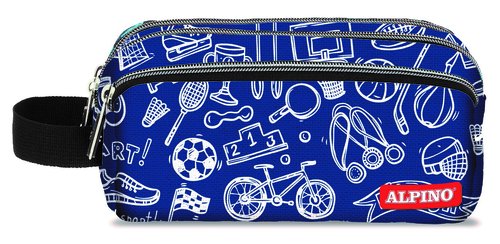 ALPINO - ESTUCHE SPORTS 3 COMPARTIMENTOS 22X11X3,5CM MULTICOLOR (Ref.UA000164)
