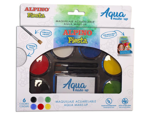 ALPINO - MAQUILLAJE PALETA ACUARELABLE AQUA MAKE-UP C/SURTIDOS (Ref.DL000620)