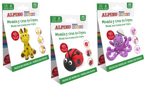 ALPINO - PASTA MODELAR MAGIC ANIMALS EX.15 (Ref.DP00051101)
