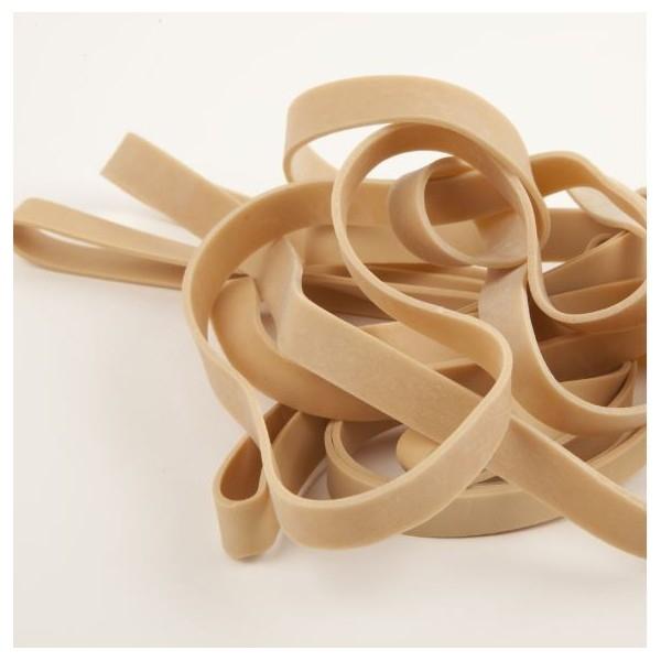 APLI - GOMA ELÁSTICA MARRÓN CAUCHO 200X10MM 1KG (Ref.13742)