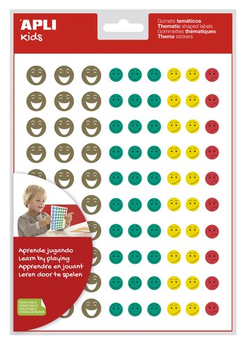 APLI - GOMETS BOLSA 12h CARA FELIZ PEQUEÑA REMOVIBLES () (Ref.16801)