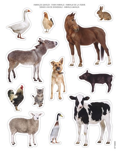 APLI - GOMETS BOLSA 2h ANIMALES GRANJA REMOVIBLES () (Ref.16619)