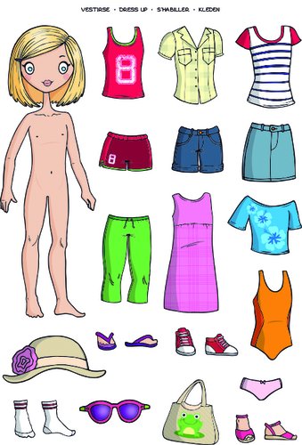 APLI - GOMETS BOLSA 2h VESTIRSE NIÑA REMOVIBLE 37 uds. () (Ref.13352)