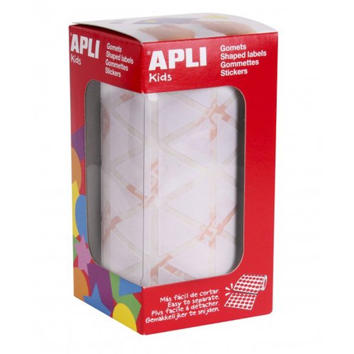 APLI - GOMETS ROLLO 59h TRIANGULO 20 mm BLANCO 2.832 uds. () (Ref.11906)